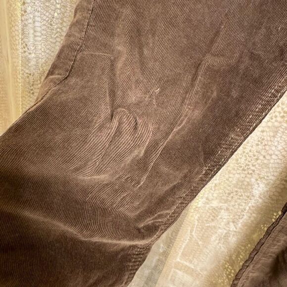 Free People Reagan Walnut Brown Button Fly Corduroy Ankle Jeans Size 30 - Picture 5 of 8